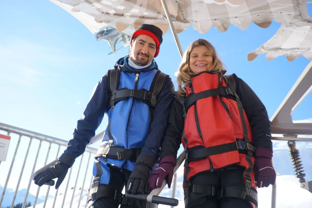 First – O dia que voei nos Alpes. 6